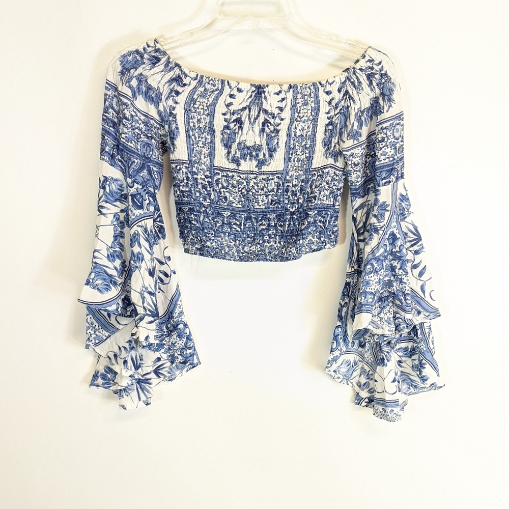 LF Three Days Grace off shoulder crop top - Picture 4 of 8